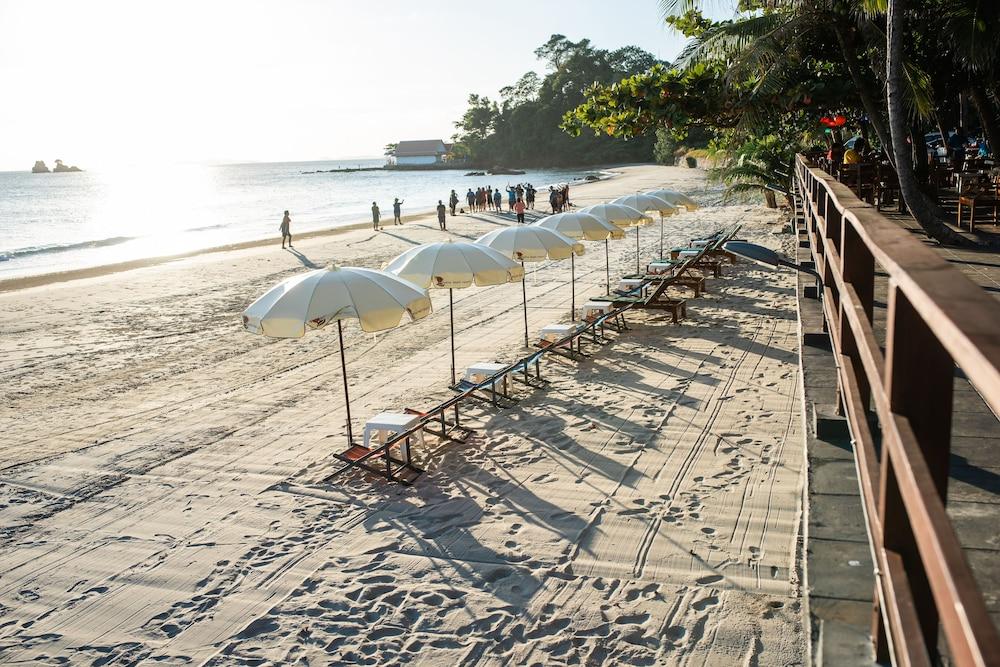 Baansuan Aokhai Beach Resort 매핌 외부 사진